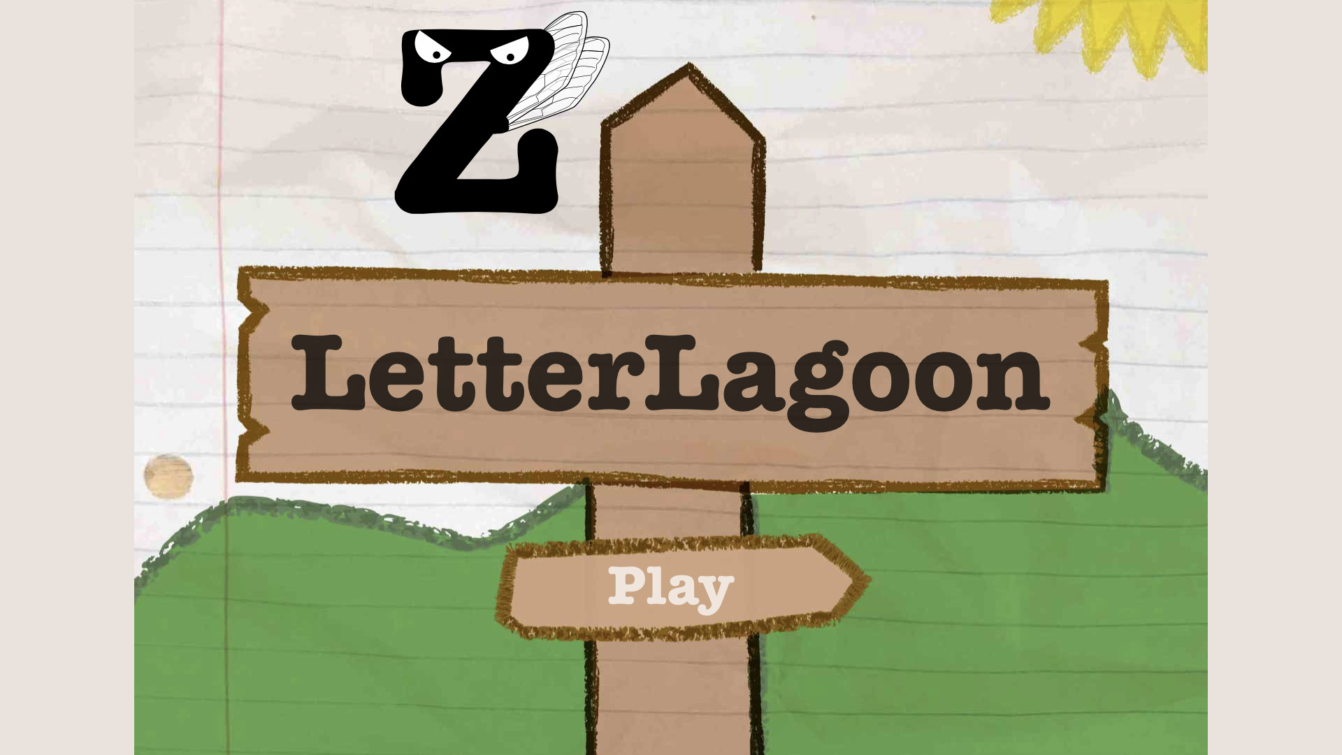 LetterLagoon spelling game
